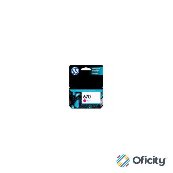 Tinta HP 670 Magenta