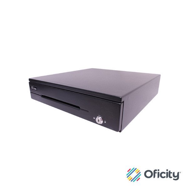 Cajon de Dinero Ecline 5 Billetes 8 Monedas Tres Posiciones de Seguridad con LLave Interfaz RJ11