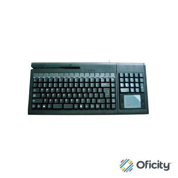 Teclado ECLINE POS 128 teclas con touch pad