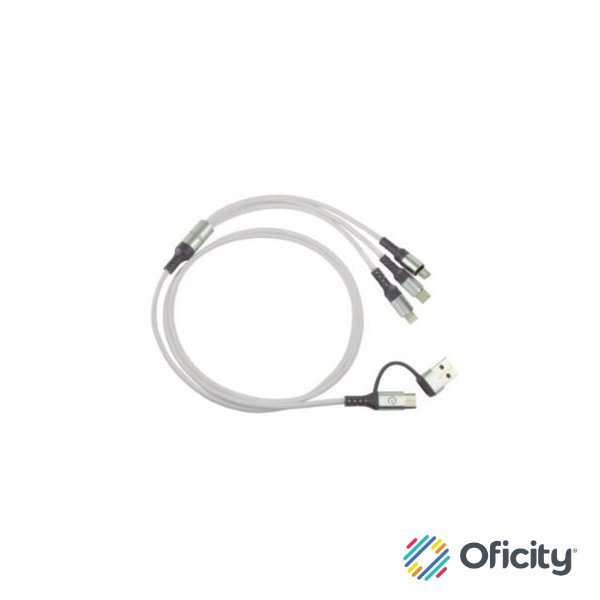 Cable Perfect Choice Easy Line Carga 5 en 1 USB 1.2m