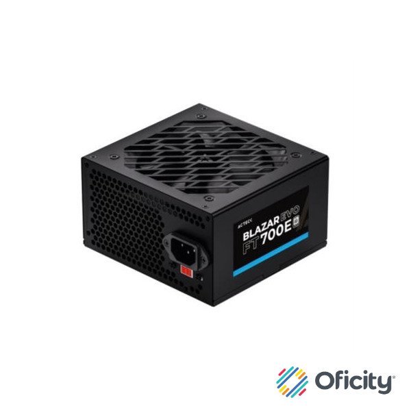 Fuente de Poder Acteck Blazar Evo FT700E ATX 700W Negro