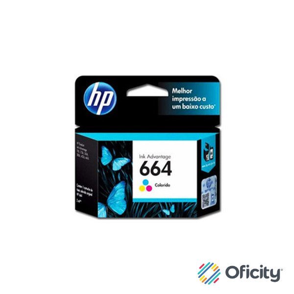 Tinta HP 664 Tricolor