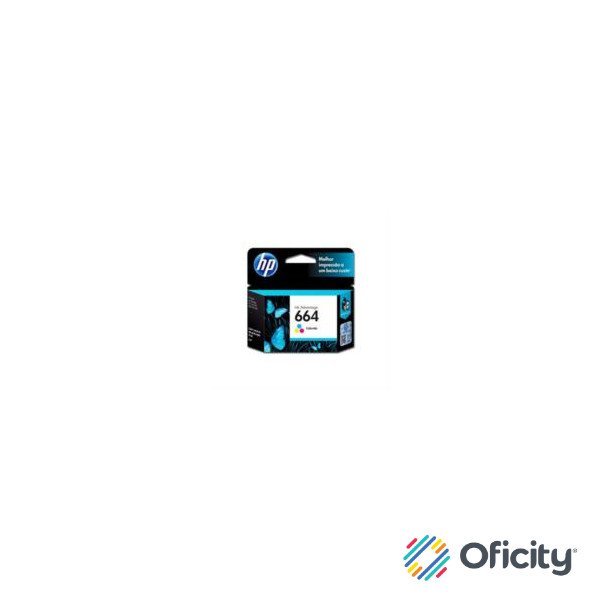 Tinta HP 664 Tricolor