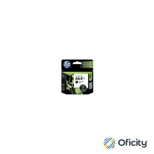Tinta HP 664XL Negro Alto Rendimiento