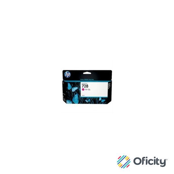 Tinta HP LF 728 DesignJet Magenta 130ML