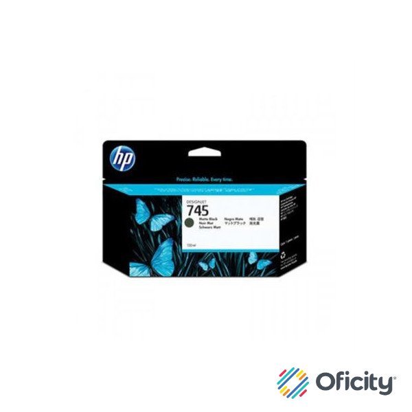 Tinta HP LF 745 Negro Mate 130ML