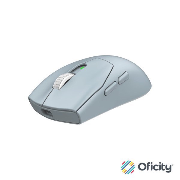 Mouse MSI Forge GM340 W Sky Wireless BT 2.4GHz 12000 DPI 6 Botones Azul