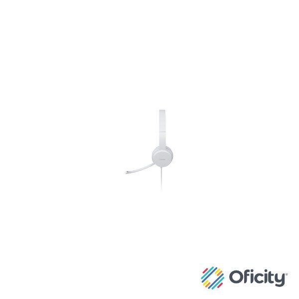 Diadema Alámbrica Lenovo 110 USB Color Nube Gris