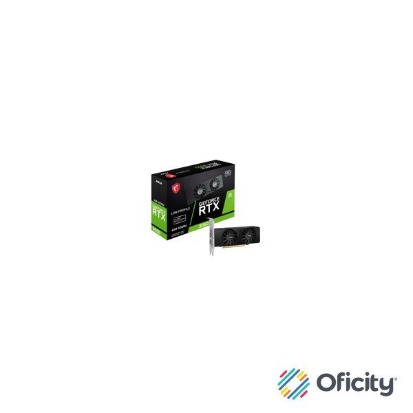 Tarjeta de Video MSI GeForce RTX 3050 LP 6G OC 6GB GDDR6