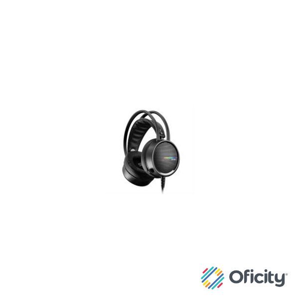Diadema Vorago Gamer HS-502 Micrófono RGB Conector 3.5mm Color Negro