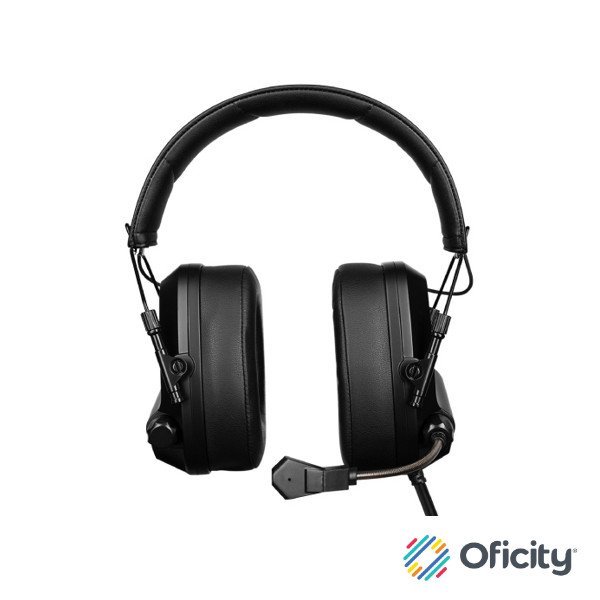 DIADEMA GAME FACTOR HSG550 CONEXION POR USB / MICROFONO AJUSTABLE / SURROUND 7.1 / NEGRO