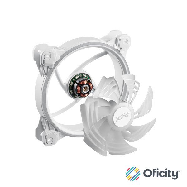 Ventilador XPG Hurricane 120mm ARGB PWM 120mm 2000RPM ARGB Blanco