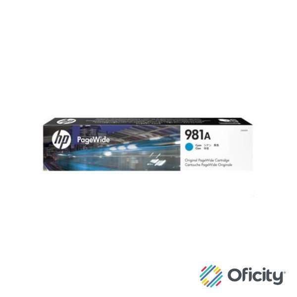 Tinta HP 981A Pagewide Cyan