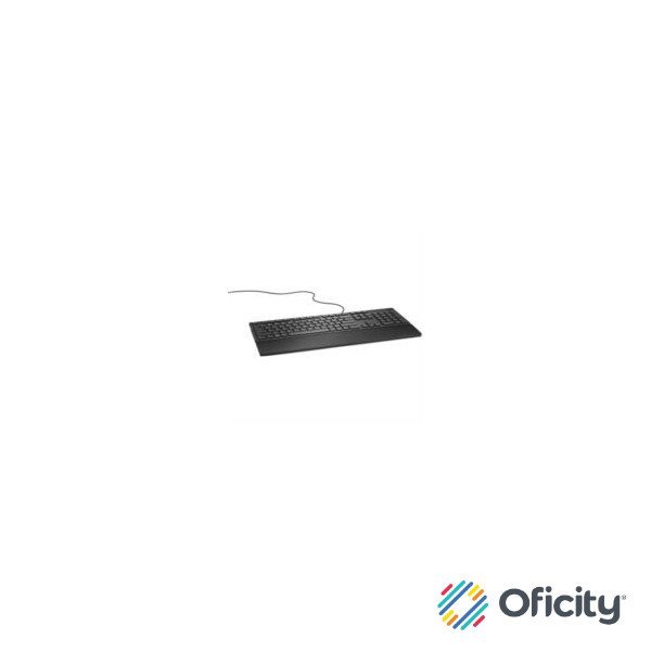 Teclado USB Alámbrico Dell KB216-BK-LTN Español