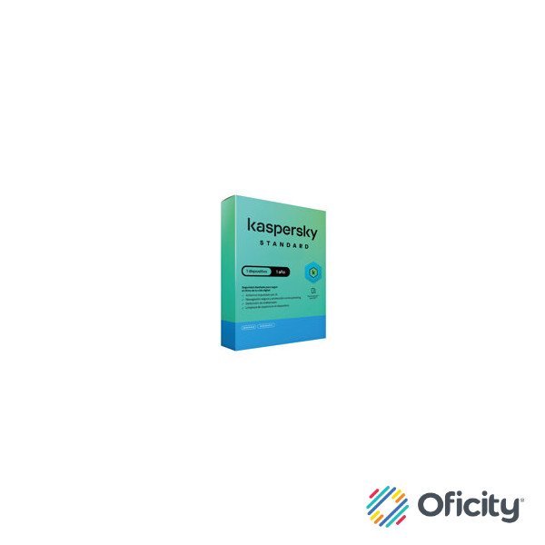 Licencia Antivirus Kaspersky Standard 1 Año 1 Dispositivo