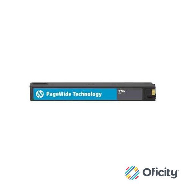 Tinta HP 974A Pagewide Cyan
