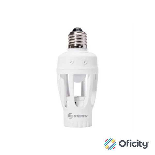 Socket Steren Sensores de Movimiento 360 grados Luminosidad