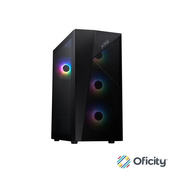 Gabinete XPG LANDER500 Mediatorre ATX Cristal Templado Negro
