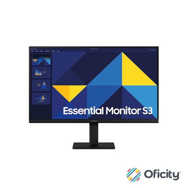 Monitor Samsung 24" Essential S3 S30GD FHD Panel IPS Resolución 1920 x 1080 Plano HDMI/D-Sub