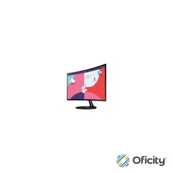 Monitor Samsung 27" Led Curvo Panel VA FHD Resolución 1920x1080