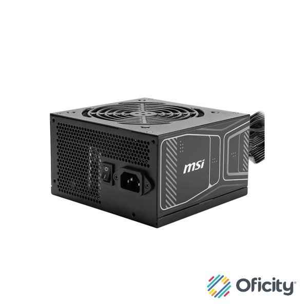 Fuente de Poder MSI MAG A850GN PCIE5 850W ATX No Modular 80 Plus Gold Full PCIe 5.1 24 pin Fan 120mm Negro