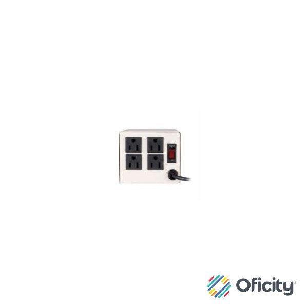 Regulador de Voltaje Steren MAX-1000 Metálico 1000W 4 Contactos