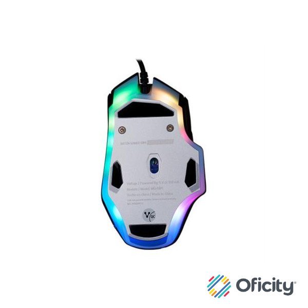 Mouse Vorago Start The Game MO-504 Iluminación RGB Software Configurable Hasta 6400dpi USB Negro