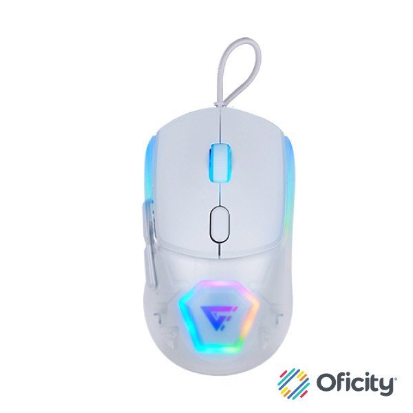 Mouse Game Factor MOG530 Carcasas Intercambiables Pixart 3327 12.000 DPI RGB USB Negro