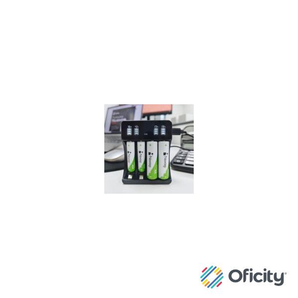 Cargador de Pilas Nextep AA/AAA Incluye 2 Pilas AA