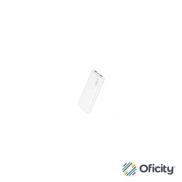 Power Bank Nextep Ultra Ligera 10000 mAh 3 Puertos Color Blanco