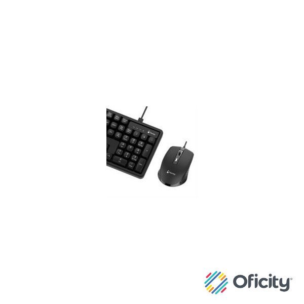 Teclado y Mouse Nextep Pro Alambrico Operacion Silenciosa USB