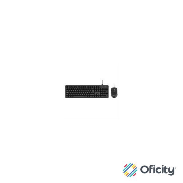 Teclado y Mouse Nextep Pro Alambrico Operacion Silenciosa USB