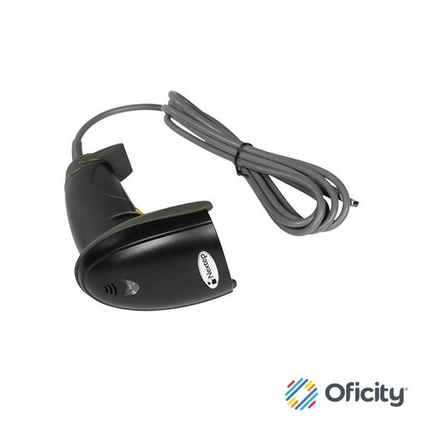 Lector de Códigos de Barra Nextep 1D USB con Base
