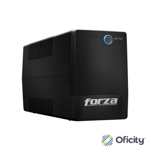 UPS Forza NT-751 Interactivo 750VA/375W 6 Salidas RJ11 Torre 120V Negro