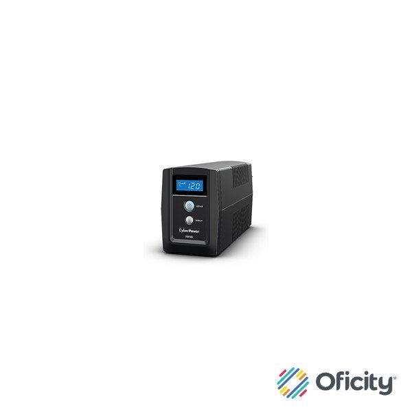 UPS CyberPower 750VA Regulador Voltaje AVR Torre 6NEMA