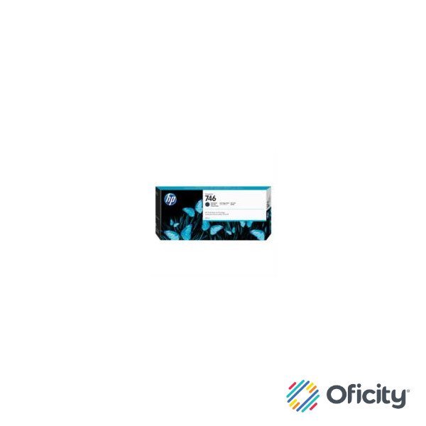 Tinta HP LF 746 Negro Mate 300 ML