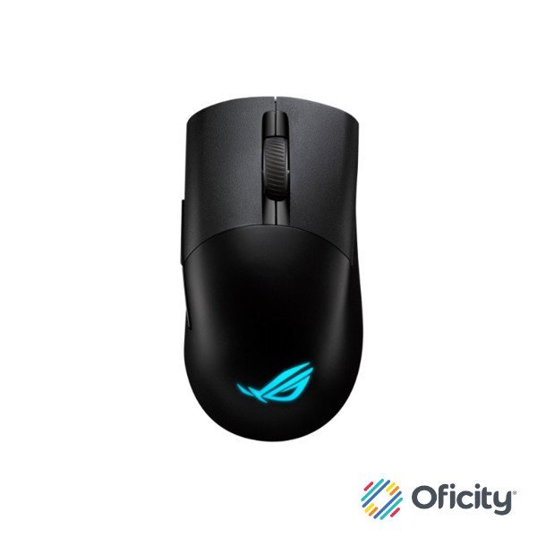 Mouse Gamer Asus P709 ROG Keris Wireless Aimpoint Ergonomico 36.000 DPI Inalambrico/Bluetooth/Alambrico Color Negro