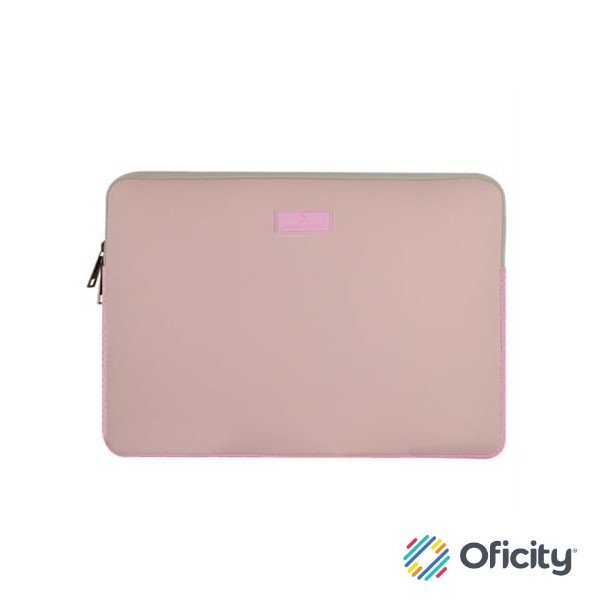Funda Perfect Choice Bagiq de Neopreno para Laptop 15" Color Rosa