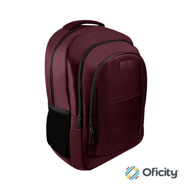 MOCHILA PERFECT CHOICE PARA LAPTOP 15 6 17" COMFORT BURGUNDY