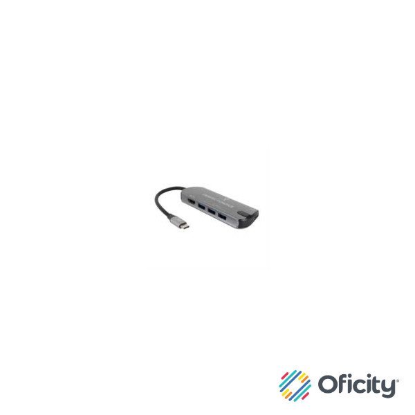 Hub Perfect Choice USB Tipo C