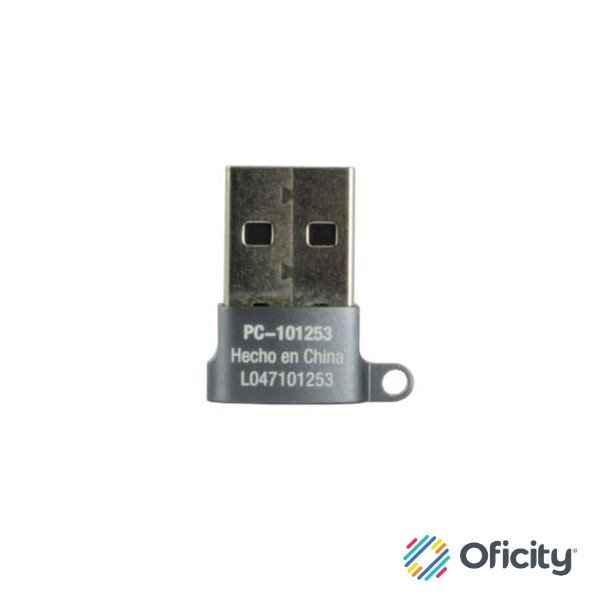 Adaptador Perfect Choice USB Tipo A a USB Tipo C