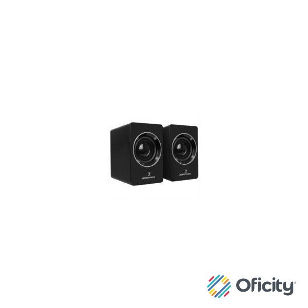 Bocina para Computadora Mosso Perfect Choice Sonido Estéreo 2.0 Conector USB Negro