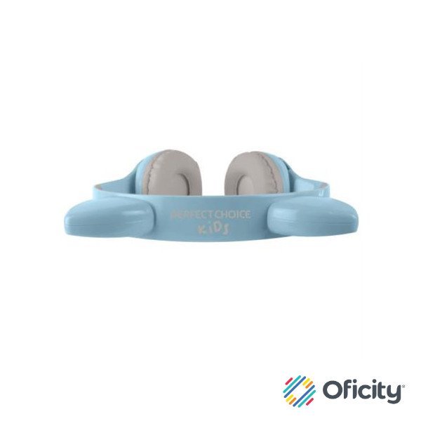 Diadema Perfect Choice Catto Inalámbrica con Luz para Niños Color Azul