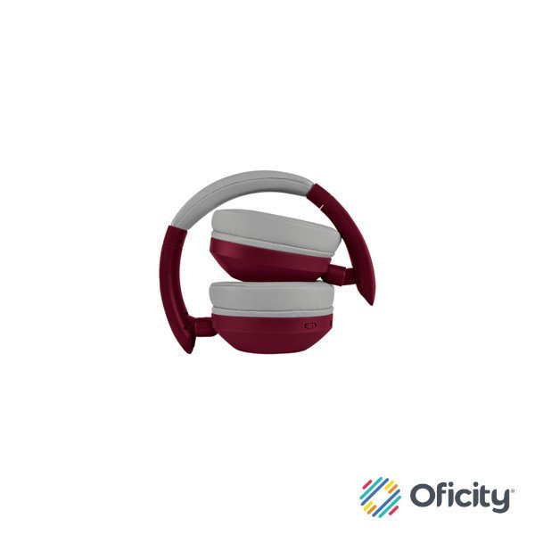Audifono Perfect Choice Soundia Bluetooth On-Ear Borgoña