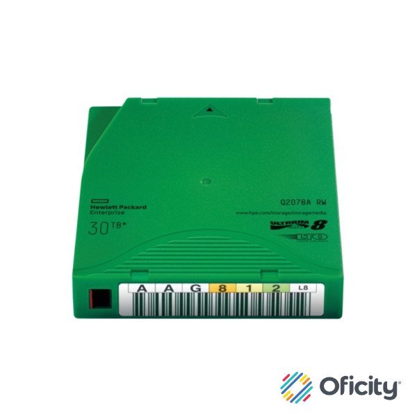 Cartucho Datos HPE LTO-8 Ultrium 30 TB RW
