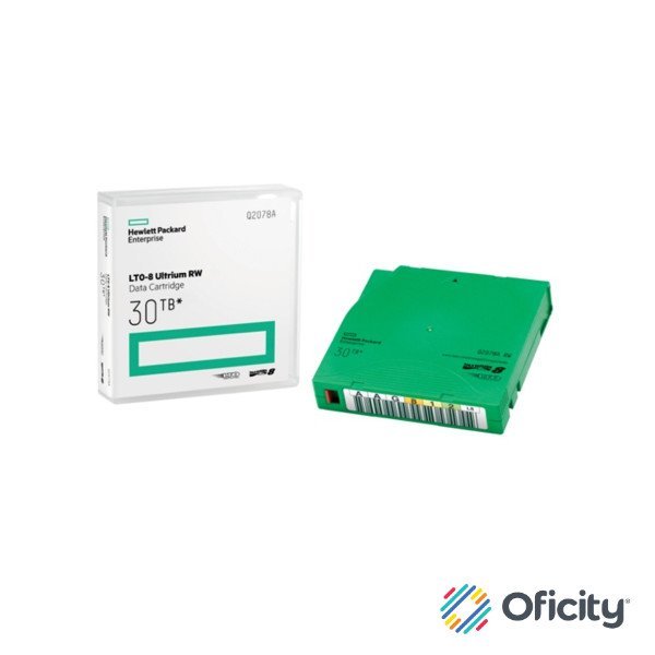Cartucho Datos HPE LTO-8 Ultrium 30 TB RW