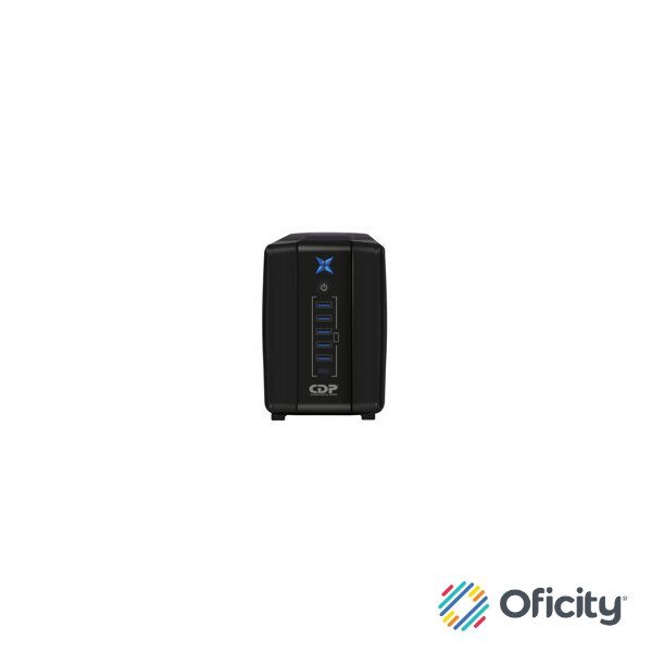 UPS CDP R-UPR 1008 Interactivo 1000VA/500W 8 Contactos Indicadores LED de funcionamiento