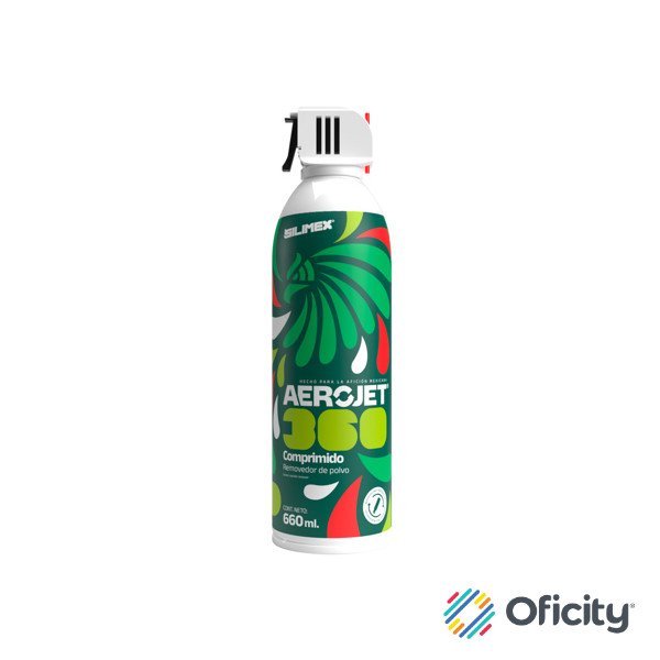 Removedor De Polvo Silimex AEROJET 660ML con Valvula 360° (Edicion Mundialista)