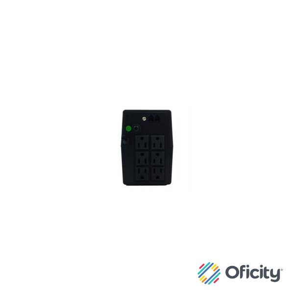UPS Smartbitt Smart Interactive NB750 750VA/375 Watts 6 Contactos Protección de Línea Telefónica RJ-11