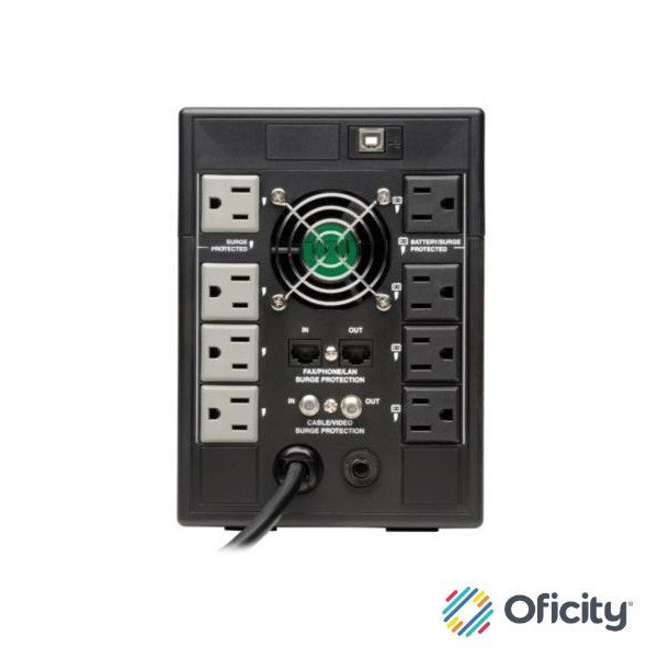 UPS Tripp Lite SmartPro LCD Interactivo 120V 130VA 720W AVR en Torre USB 8 Tomacorrientes